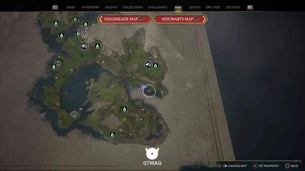 CRAGCROFTSHIRE - تمام موقعیتهای Landing Platform در هاگوارتز لگسی - Hogwarts Legacy
