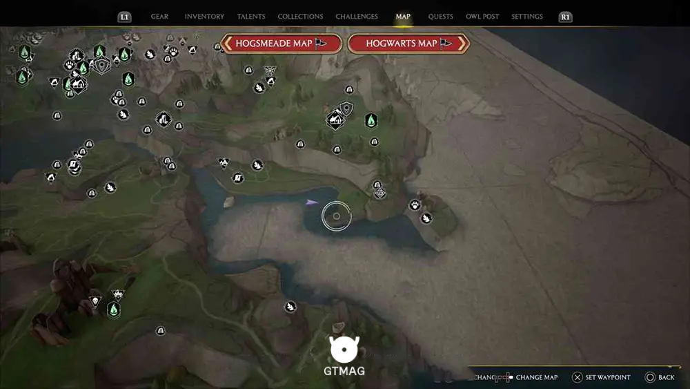 CRAGCROFTSHIRE - تمام موقعیتهای Landing Platform در هاگوارتز لگسی - Hogwarts Legacy
