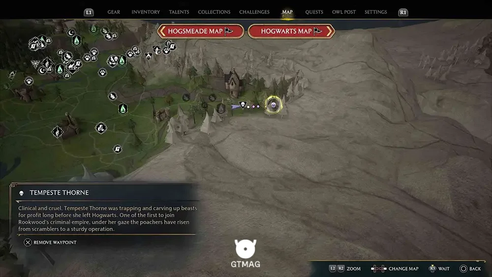 Infamous Foe شماره 2: Tempest Thorne - تمام مکان&zwnj;های Infamous Foes در هاگوارتز لگسی - Hogwarts Legacy