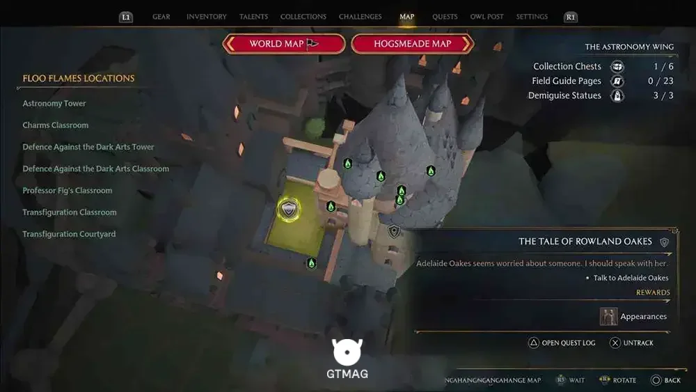 Infamous Foe شماره 4: Pergit - تمام مکان&zwnj;های Infamous Foes در هاگوارتز لگسی - Hogwarts Legacy