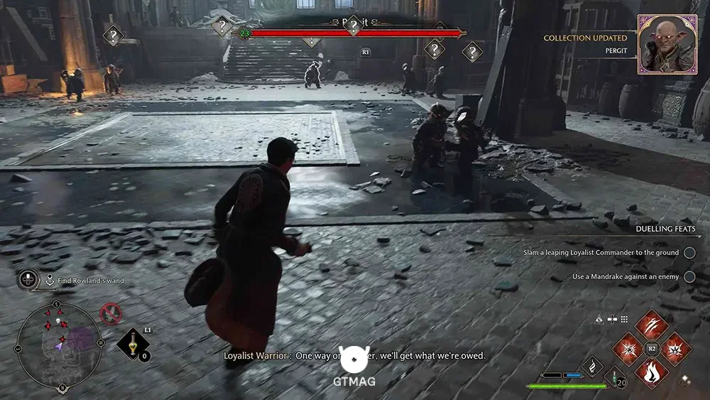 Infamous Foe شماره 4: Pergit - تمام مکان&zwnj;های Infamous Foes در هاگوارتز لگسی - Hogwarts Legacy