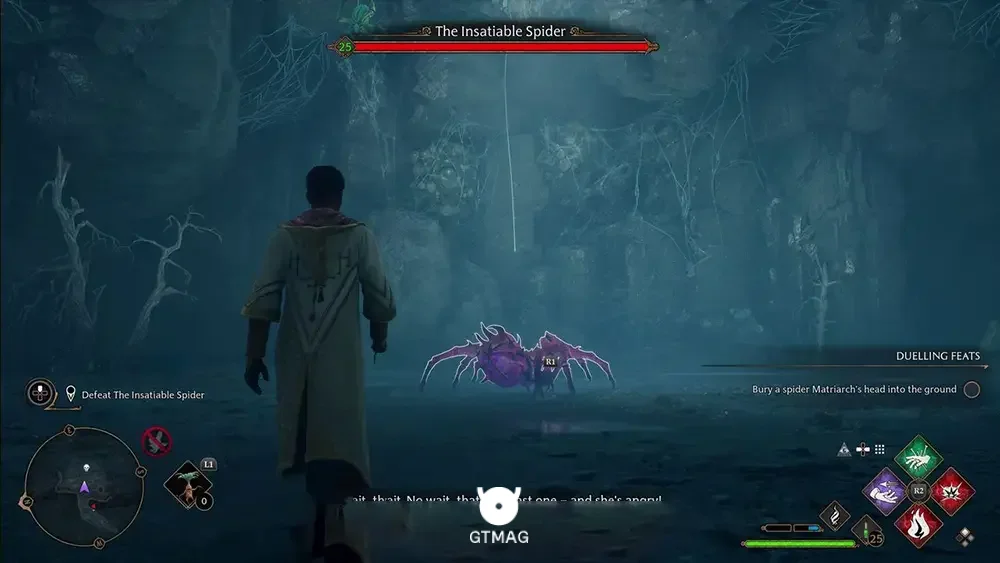 Infamous Foe شماره 5: The Isatiable Spider - تمام مکان&zwnj;های Infamous Foes در هاگوارتز لگسی - Hogwarts Legacy