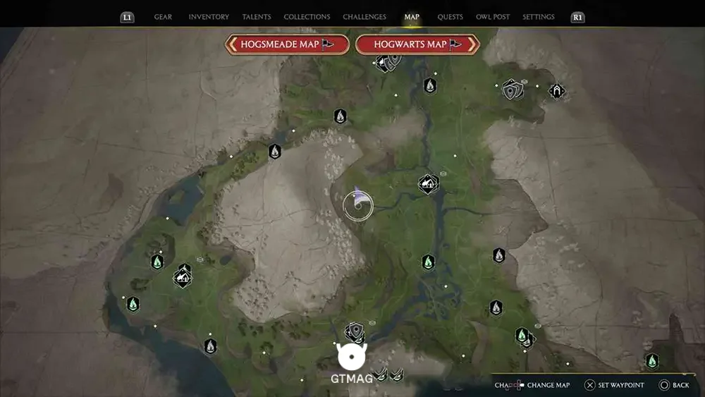 Infamous Foe شماره 7: The Grim - تمام مکان&zwnj;های Infamous Foes در هاگوارتز لگسی - Hogwarts Legacy