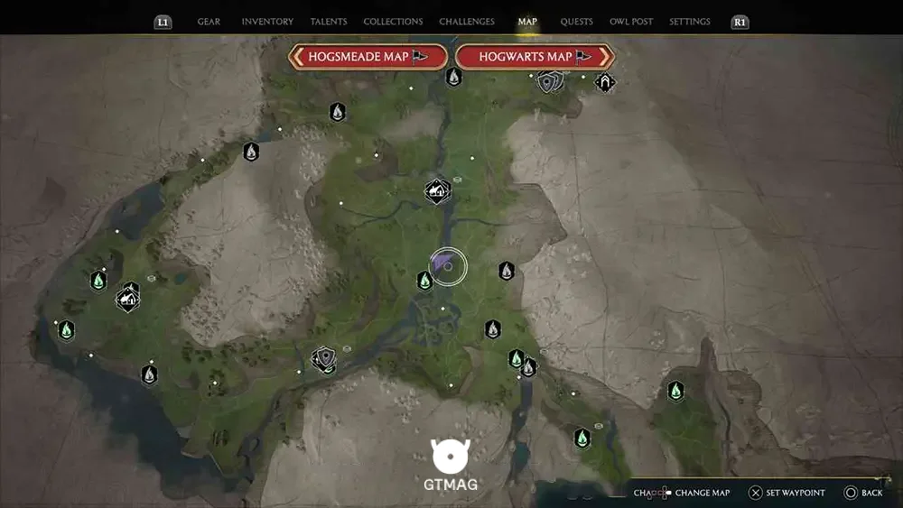 Infamous Foe شماره 8: Quagmire Troll - تمام مکان&zwnj;های Infamous Foes در هاگوارتز لگسی - Hogwarts Legacy