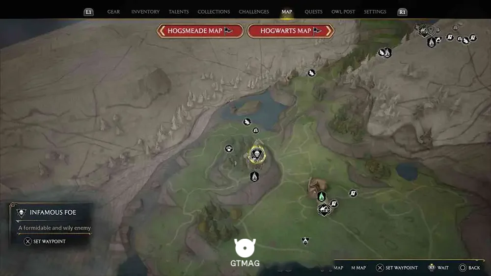 Infamous Foe شماره 10: Belgruff the Bludgeoner - تمام مکان&zwnj;های Infamous Foes در هاگوارتز لگسی - Hogwarts Legacy
