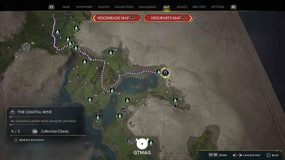 Infamous Foe شماره 14: Grodbik - تمام مکان&zwnj;های Infamous Foes در هاگوارتز لگسی - Hogwarts Legacy