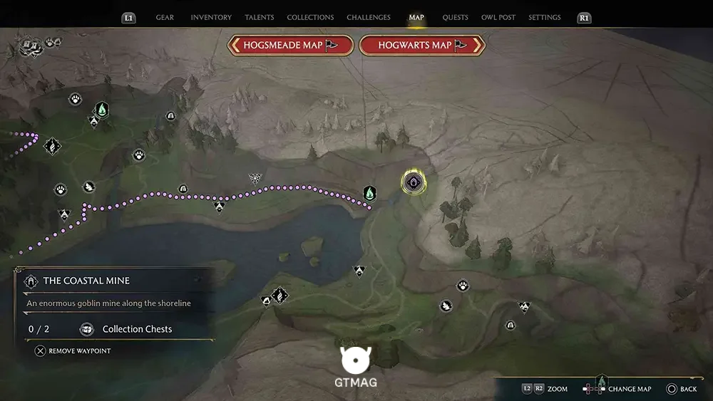 Infamous Foe شماره 14: Grodbik - تمام مکان&zwnj;های Infamous Foes در هاگوارتز لگسی - Hogwarts Legacy
