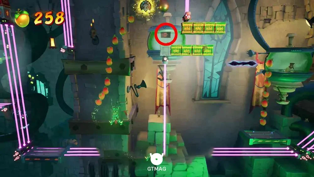 FLASHBACK TAPE شماره 21 &ndash; CORTEX CASTLE - همه مکان&zwnj;های Flashback Tape توی کراش 4  (Crash Bandicoot 4)