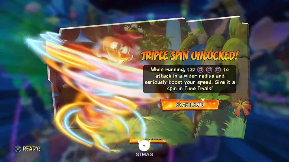 چطور Triple Spin رو باز کنیم - چطور Triple Spin رو تو کراش 4  (Crash Bandicoot 4) باز و استفاده کنیم