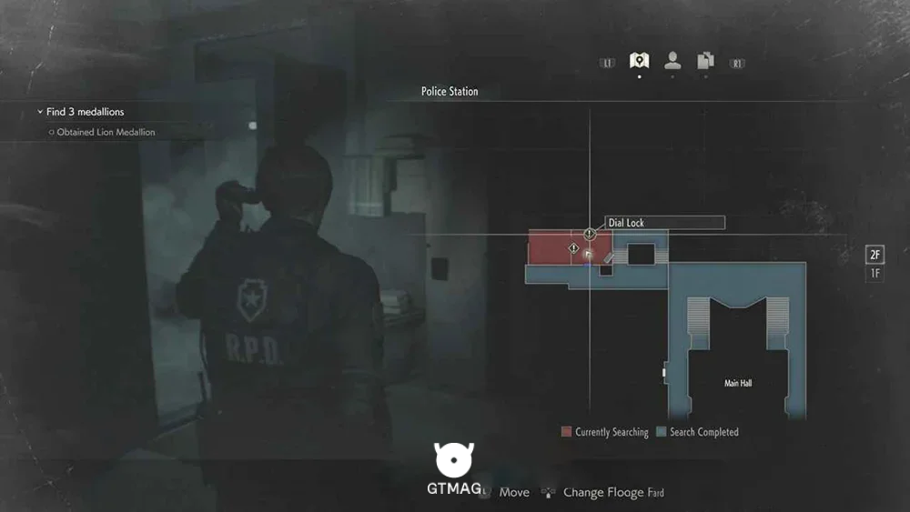 کد Shower Room 2F Locker - تمام رمز ها و مکان های قفل و گاوصندوق در رزیدنت اویل 2 ریمیک - Resident Evil 2 Remake