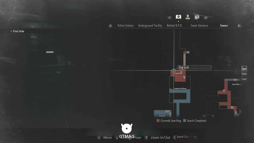 کد Sewers Control Room Locker - تمام رمز ها و مکان های قفل و گاوصندوق در رزیدنت اویل 2 ریمیک - Resident Evil 2 Remake