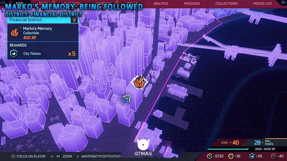 Marko&rsquo;s Memory .3: Being Followed - تمام موقعیت&zwnj;های Marko&rsquo;s Memories در اسپایدرمن 2 - Marvel's Spider-Man 2