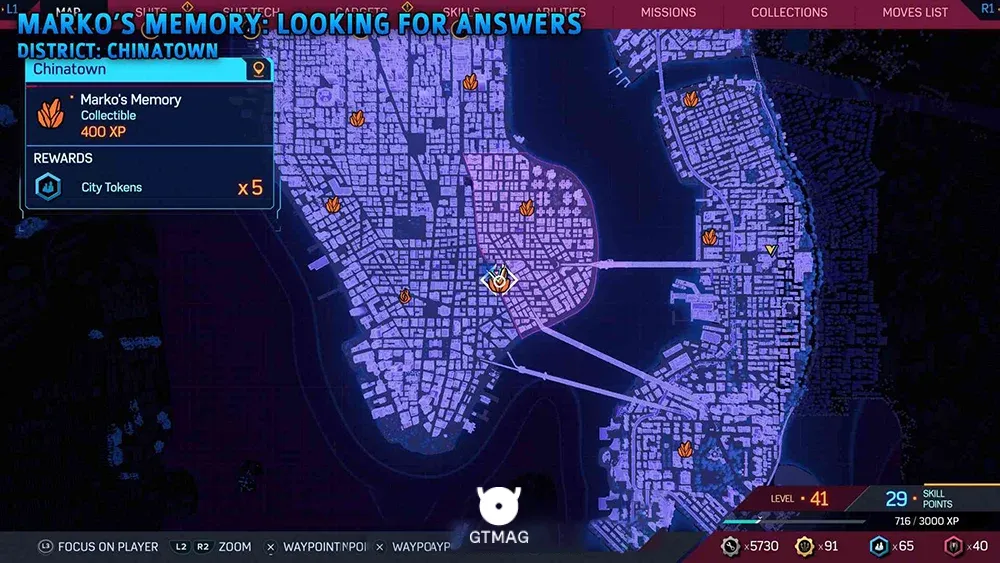 Marko&rsquo;s Memory .5: Looking For Answers - تمام موقعیت&zwnj;های Marko&rsquo;s Memories در اسپایدرمن 2 - Marvel's Spider-Man 2
