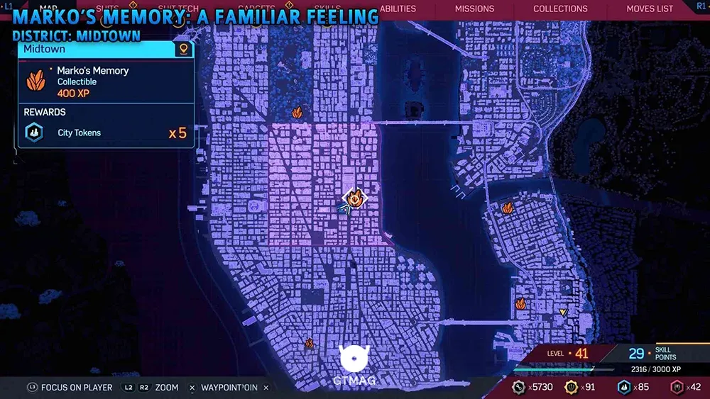 Marko&rsquo;s Memory .9: A Familiar Feeling - تمام موقعیت&zwnj;های Marko&rsquo;s Memories در اسپایدرمن 2 - Marvel's Spider-Man 2