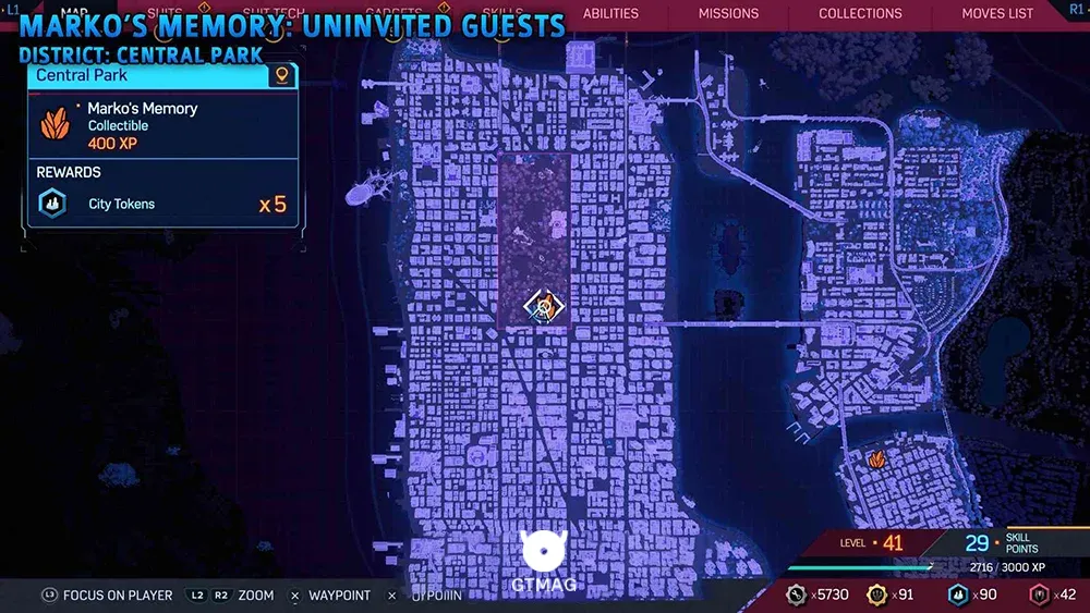 Marko&rsquo;s Memory .10: Uninvited Guests - تمام موقعیت&zwnj;های Marko&rsquo;s Memories در اسپایدرمن 2 - Marvel's Spider-Man 2