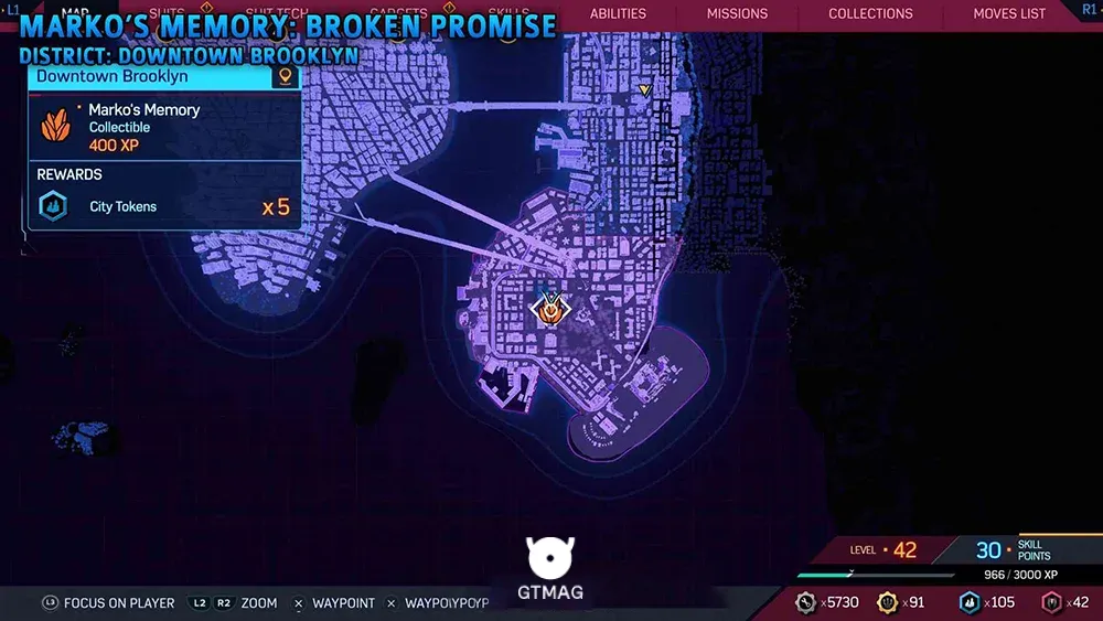 Marko&rsquo;s Memory .13: Broken Promise - تمام موقعیت&zwnj;های Marko&rsquo;s Memories در اسپایدرمن 2 - Marvel's Spider-Man 2