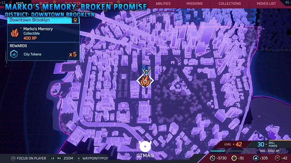 Marko&rsquo;s Memory .13: Broken Promise - تمام موقعیت&zwnj;های Marko&rsquo;s Memories در اسپایدرمن 2 - Marvel's Spider-Man 2
