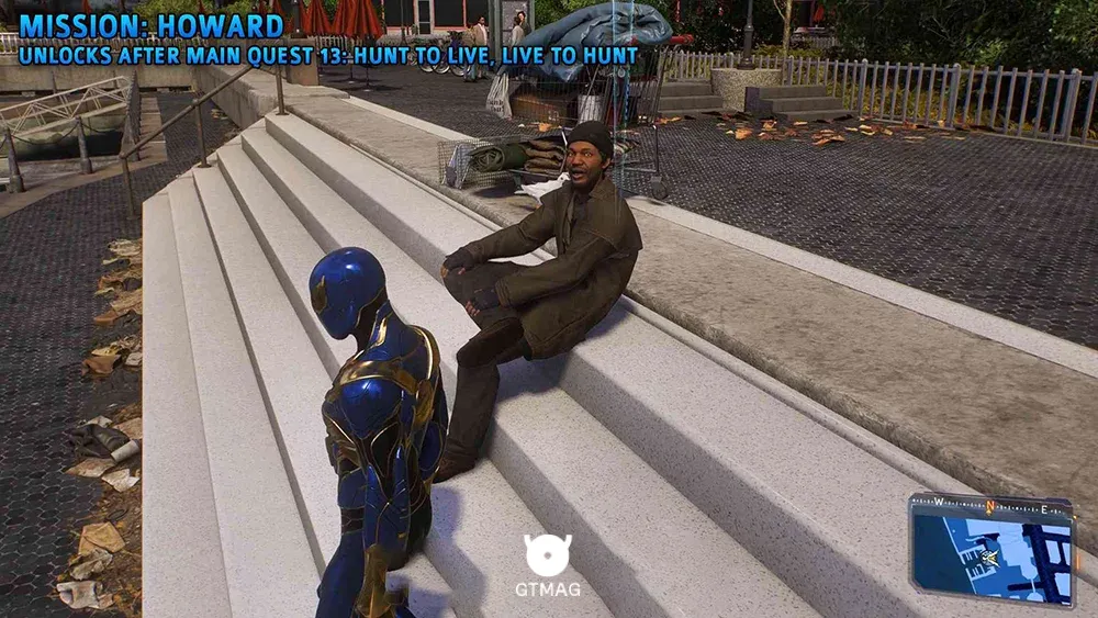 FNSM Request شماره 4: HOWARD - تمام مکان&zwnj;ها و راه&zwnj;حل&zwnj;های FNSM Request در اسپایدرمن 2 - Marvel's Spider-Man 2