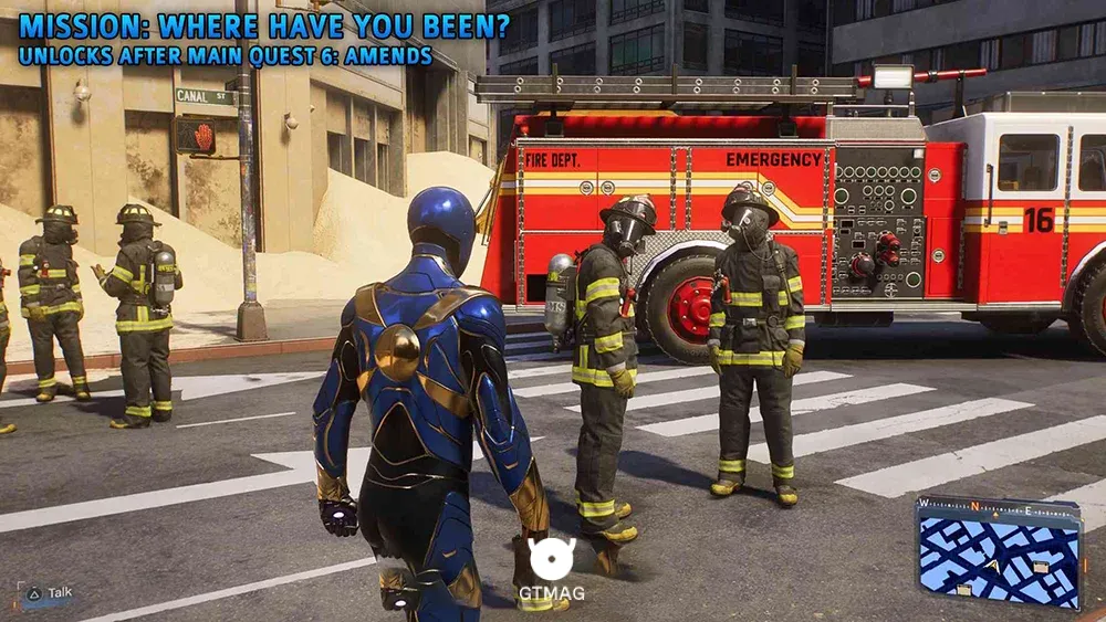 1 &ndash; WHERE HAVE YOU BEEN - مکان ماموریت&zwnj;های The Flame در اسپایدرمن 2 - Marvel's Spider-Man 2