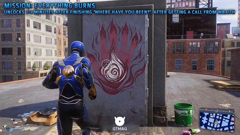 2 &ndash; EVERYTHING BURNS - مکان ماموریت&zwnj;های The Flame در اسپایدرمن 2 - Marvel's Spider-Man 2