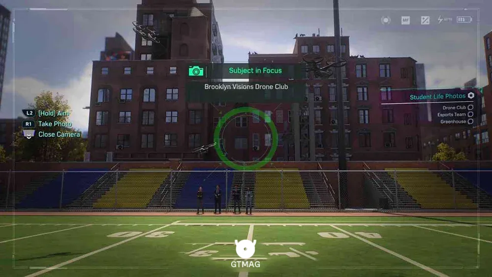 Drone Club Location - تمام مکان&zwnj;ها و راه&zwnj;حل&zwnj;های Brooklyn Visions در اسپایدرمن 2 - Marvel's Spider-Man 2