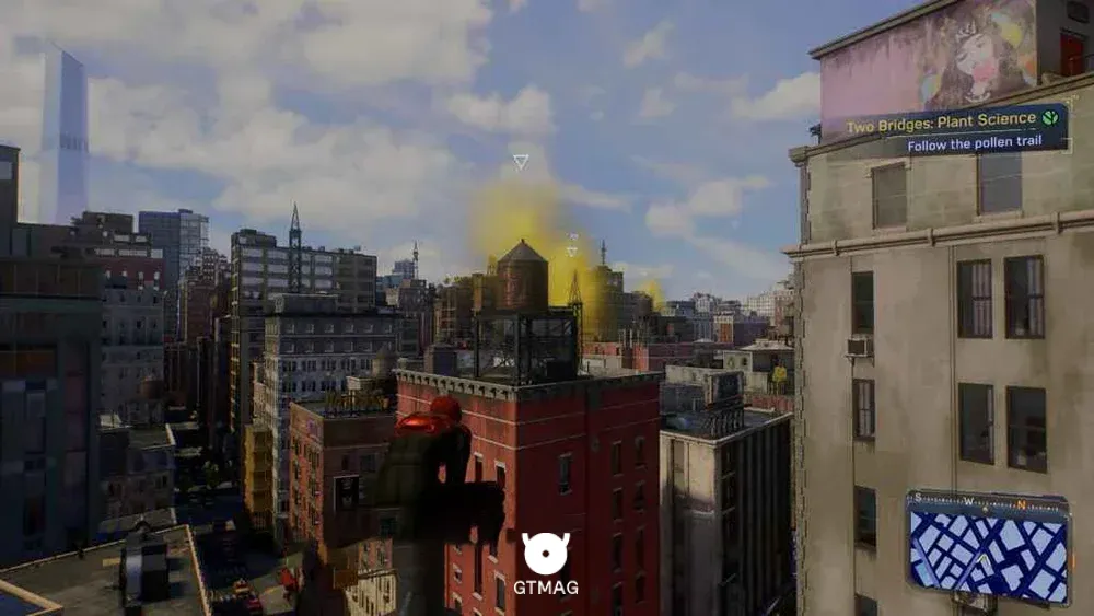 5 &ndash; FINANCIAL DISTRICT &ndash; TWO BRIDGES: PLANT SCIENCE - تمام مکان&zwnj;ها و راه&zwnj;حل&zwnj;های EMF Experiment (آزمایش&zwnj;های EMF) در اسپایدر من 2 (Marvel's Spider-Man 2)