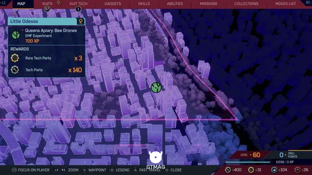 6 &ndash; LITTLE ODESSA &ndash; QUEENS APIARY: BEE DRONES - تمام مکان&zwnj;ها و راه&zwnj;حل&zwnj;های EMF Experiment (آزمایش&zwnj;های EMF) در اسپایدر من 2 (Marvel's Spider-Man 2)