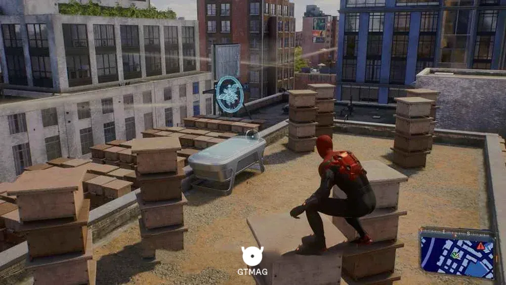 6 &ndash; LITTLE ODESSA &ndash; QUEENS APIARY: BEE DRONES - تمام مکان&zwnj;ها و راه&zwnj;حل&zwnj;های EMF Experiment (آزمایش&zwnj;های EMF) در اسپایدر من 2 (Marvel's Spider-Man 2)