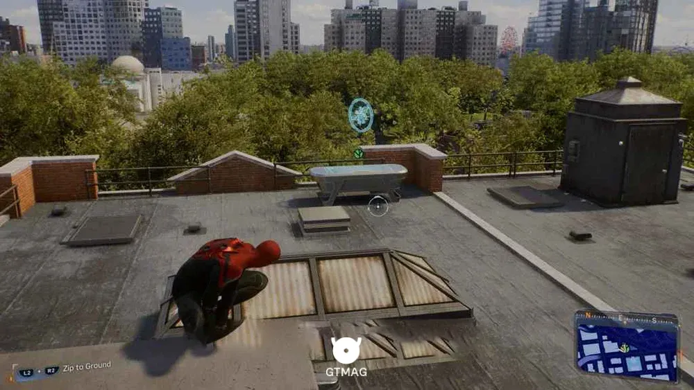 7 &ndash; DOWNTOWN BROOKLYN &ndash; PROSPECT PARK: BEE DRONES - تمام مکان&zwnj;ها و راه&zwnj;حل&zwnj;های EMF Experiment (آزمایش&zwnj;های EMF) در اسپایدر من 2 (Marvel's Spider-Man 2)