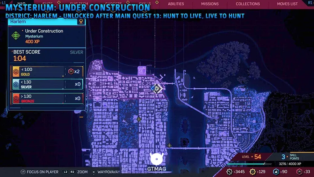 Mysterium .1: Under Construction - تمام مکان&zwnj;های Mysterium در اسپایدرمن 2 - Marvel's Spider-Man 2