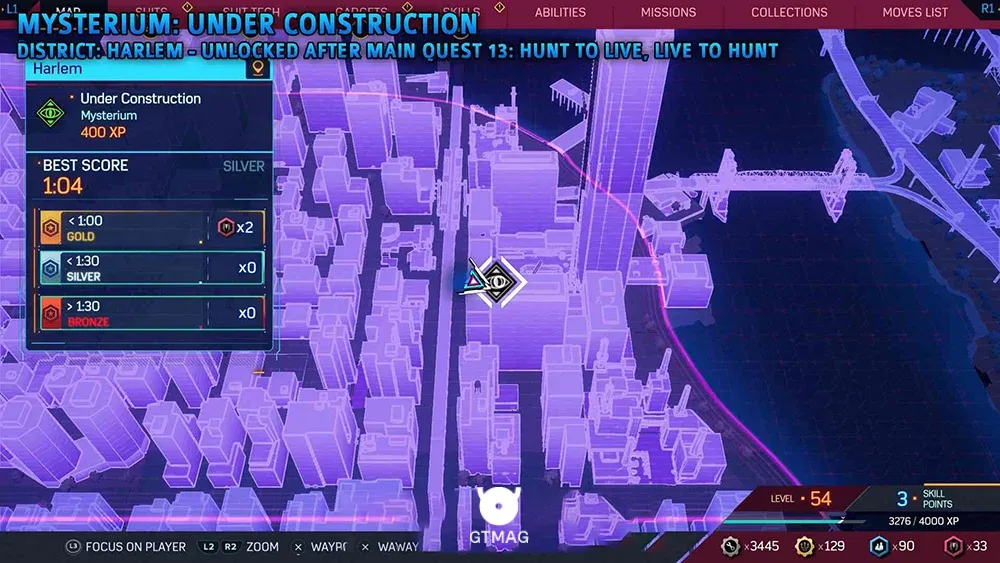 Mysterium .1: Under Construction - تمام مکان&zwnj;های Mysterium در اسپایدرمن 2 - Marvel's Spider-Man 2
