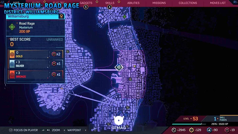 Mysterium .8: Road Rage - تمام مکان&zwnj;های Mysterium در اسپایدرمن 2 - Marvel's Spider-Man 2