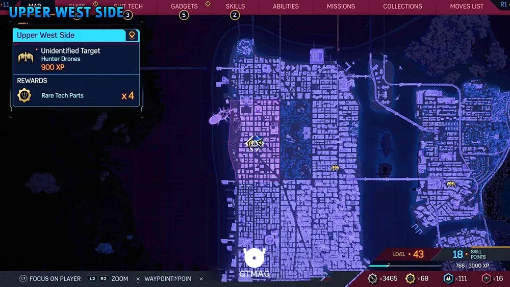 Unidentified Target شماره 2 - تمام موقعیت&zwnj;های هدف ناشناس (Unidentified Target) در اسپایدرمن 2 - Marvel's Spider-Man 2