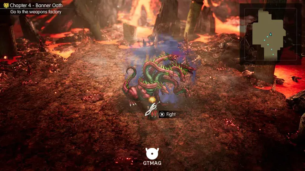 Cave Master .6: Pyroviper - تمام مکان&zwnj;های Cave Master در فاینال فانتزی رزونانس - Final Fantasy Resonance