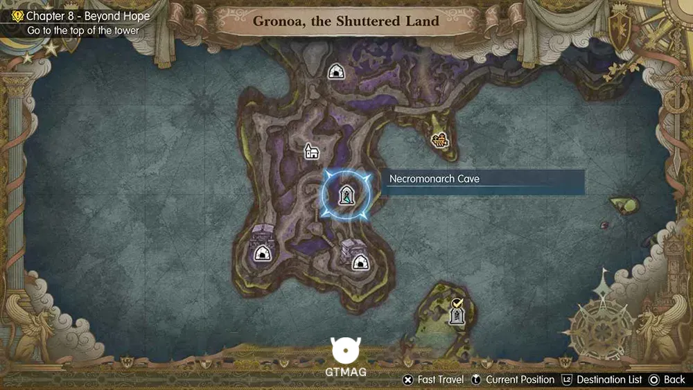 Cave Master .11: Necromonarch - تمام مکان&zwnj;های Cave Master در فاینال فانتزی رزونانس - Final Fantasy Resonance