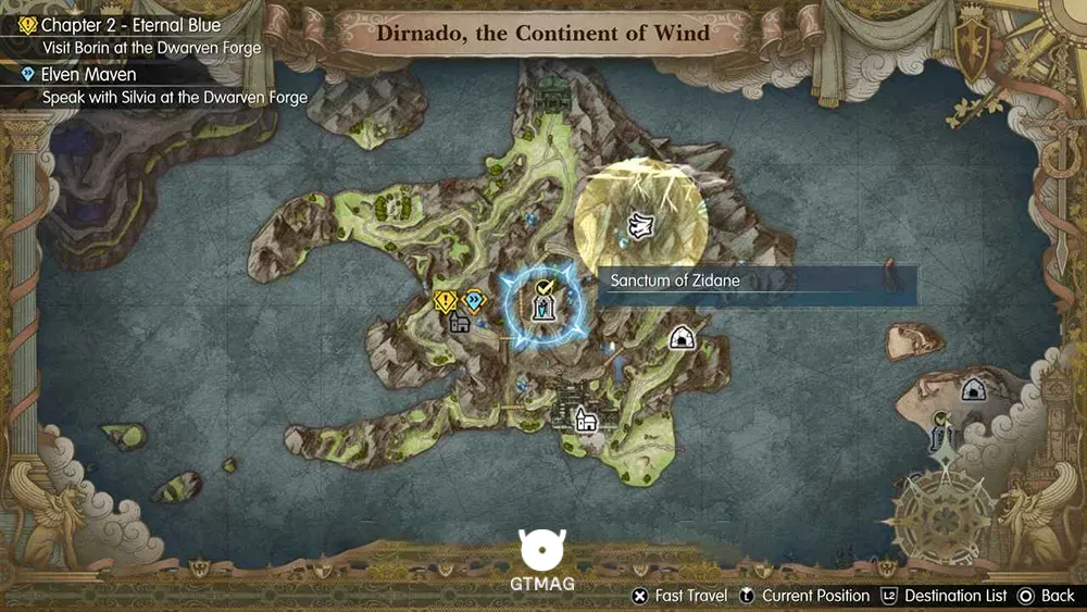 6. Zidane - تمام مکان&zwnj;های Vision در فاینال فانتزی رزونانس - Final Fantasy Resonance