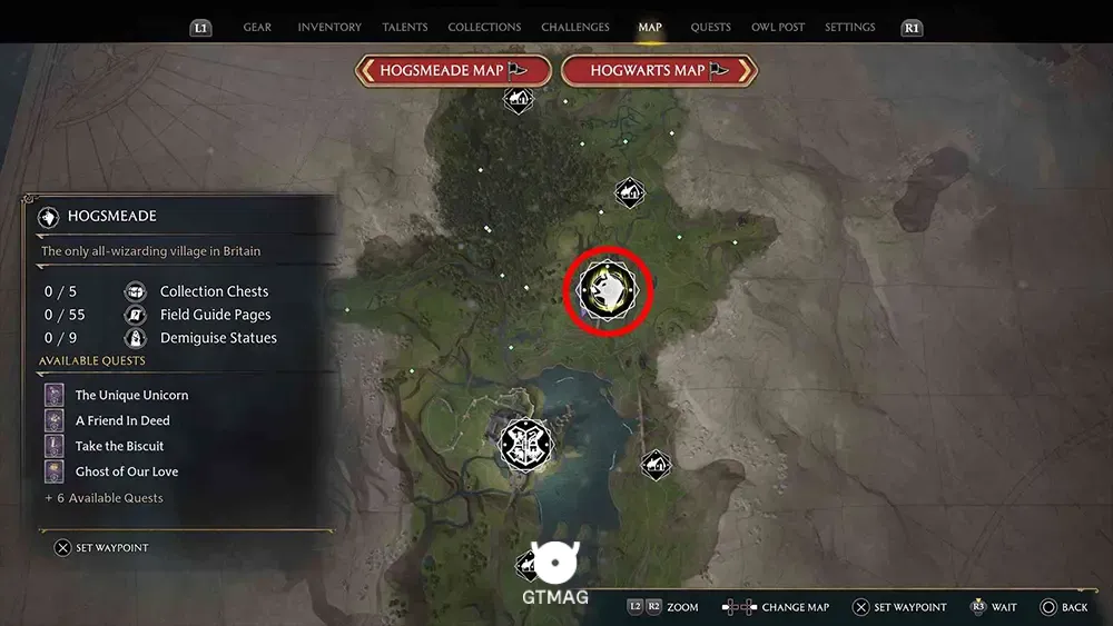شماره 2 - Fluxweed Seed (Small Plant) - تمام مکان های گیاهان (Plants) در هاگوارتز لگسی (Hogwarts Legacy)