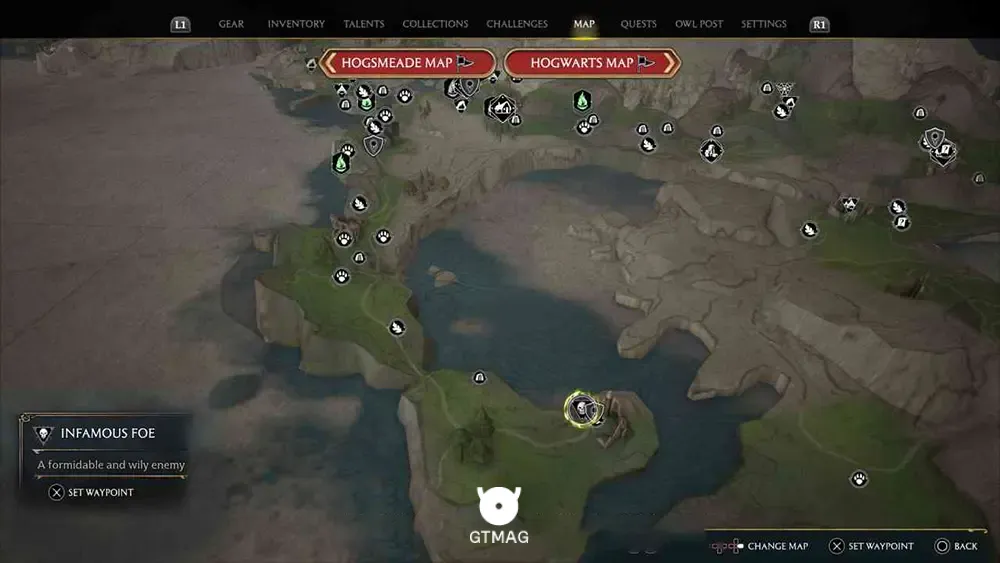 تمام دشمنان در Hogwarts Legacy - تمام مکان های دشمنان (Enemies) در هاگوارتز لگسی (Hogwarts Legacy)