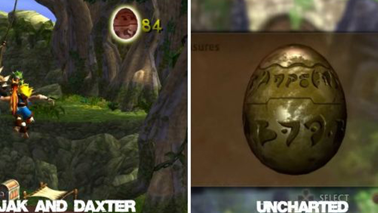 ایستراگ مجسمه Jak در بازی Uncharted: Drake's Fortune