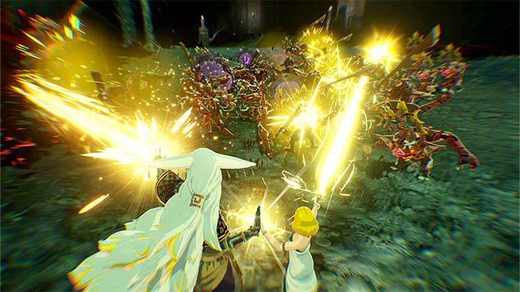 Hyrule Warriors: Age of Imprisonmen Gameplay