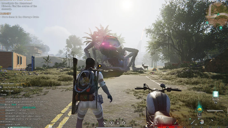 Once Human gameplay