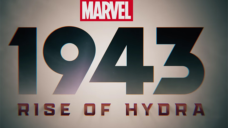 لوگوی رسمی بازی Marvel 1943: Rise Of Hydra با طراحی کلاسیک جنگ جهانی دوم