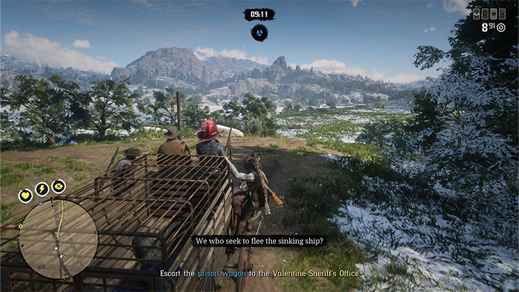Read Dead Redemption II gameplay