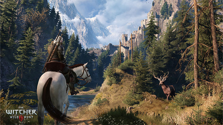 گرافیک بازی witcher iii