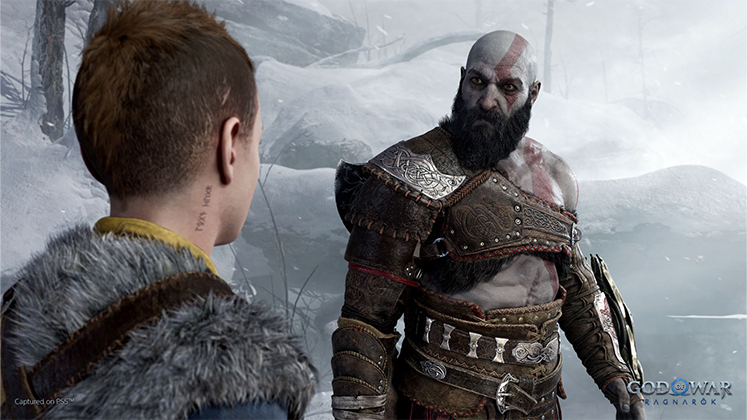 کریستوفر جاج در god of war ragnorak