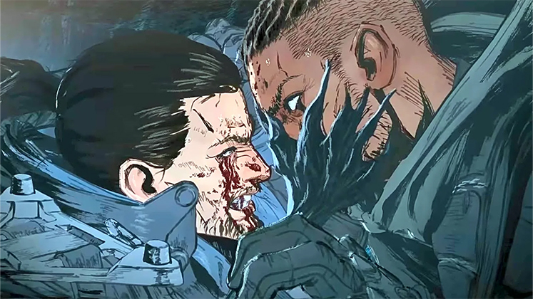 بنر انیمه سینمایی Death Stranding