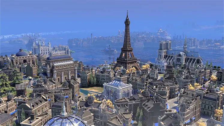نمایی زیبا از بازی Civilization VI