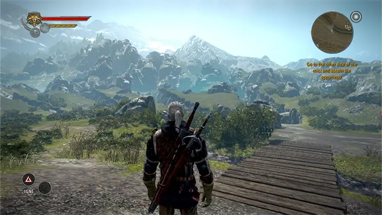 منظره ای زیبا از Witcher 2