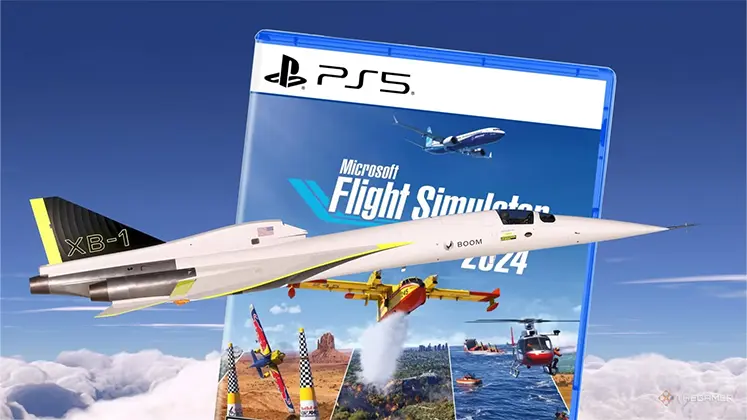 بازی  Microsoft Flight Simulator 2024 برای ps5