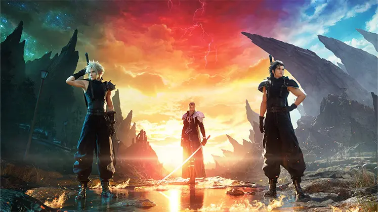 بنری از Final Fantasy 7